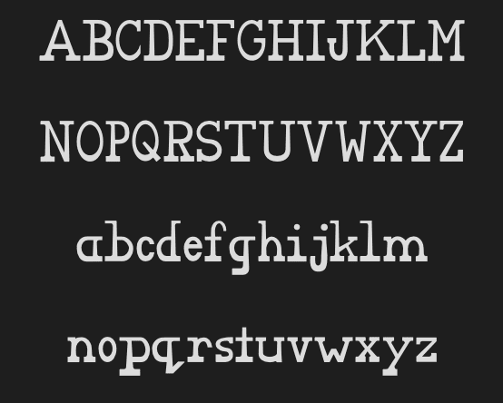 Lexdexia font